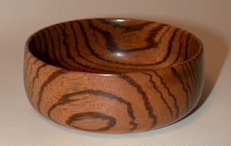 [Zebrawood bowl]